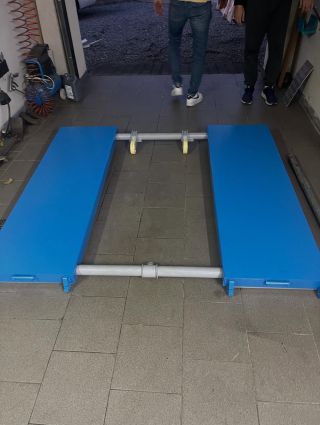 Dodávka nůžkového zvedáku NORTEC PRO PD 3500 DXL. Děkujeme do Poděbrad.