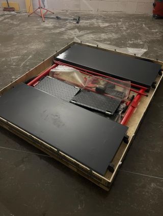 Dodávka pneuservisního zvedáku GRUBBER MT400H, děkujeme do Kralup nad Vltavou👍👌