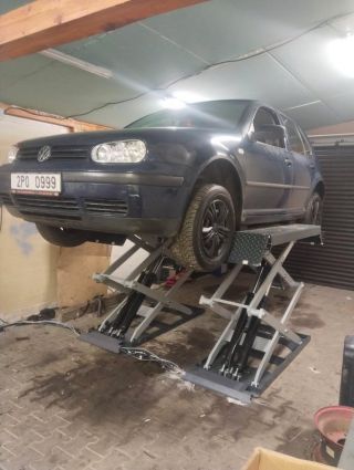 Dodávka nůžkového zvedáku GRUBBER PN3500, děkujeme do Plzně👍👏